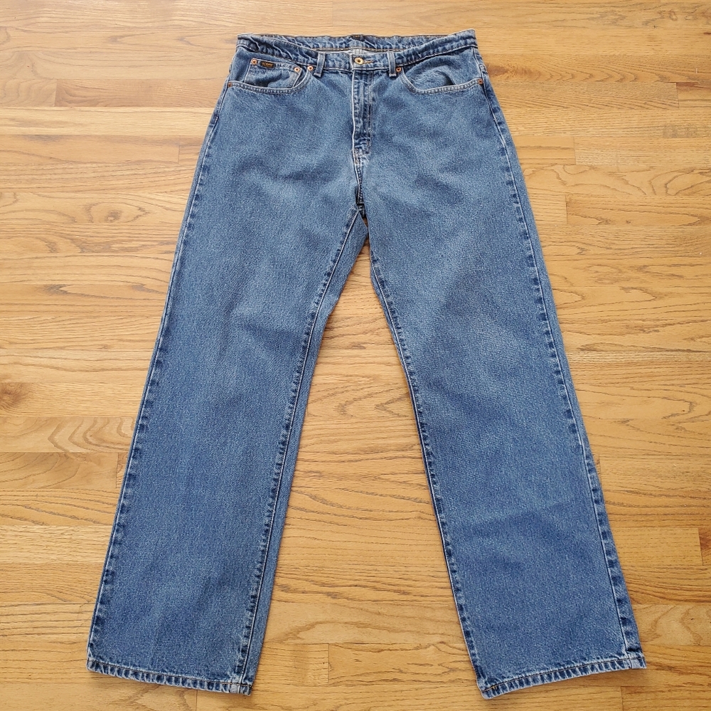 Polo Ralph Lauren Mens Signature Banner Jeans Size 34